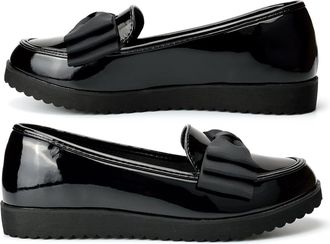 Generic Girls School Shoes Womens Flat Shoes Size 5 Loafers Size 4 Loafers Girls School Shoe Ladies Loafer Ladies Work Shoe Womens Loafer Flat Slip On Work Si