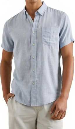 Rails Fairfax Shirt In Blue Melange