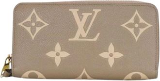 Louis Vuitton Pre-owned Wallets, female, Beige, Size: ONE SIZE Pre-owned Canvas Wallet