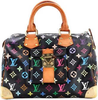 Louis Vuitton Speedy Handbag Monogram Multicolor 30 satchel - Zwart