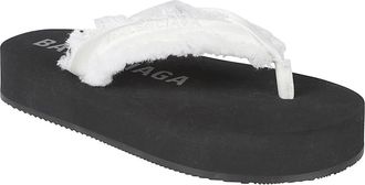Balenciaga Jet Lag Thong Micro Sandal - female - Balenciaga - Flip Flops - White - 4 UK - Shoes