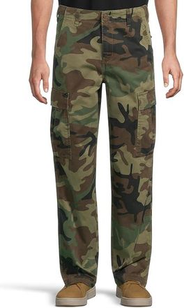 Levi's XX Cargo Straight Mens Jeans Phalarope Camo Demitasse : 31 30, Cotton/Denim