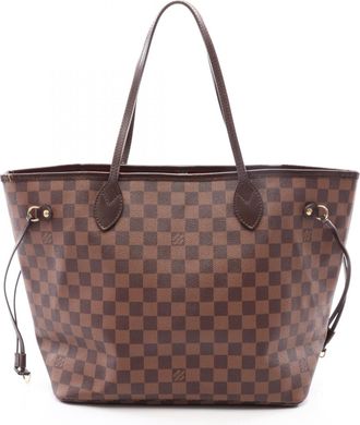 Louis Vuitton Brown Coated Canvas Pvc Leather Handbag Tote Bag (Pre-Owned)