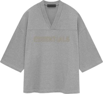 Fear of God SS24 Football T-Shirt Dark Heather Oatmeal 125SP244103F