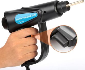 Infinite Kit Profesional De Soldadura De Pl&aacute;stico, Soldadura En Caliente Para Automoci&oacute;n Y Taller, Pvc Con Clips De Fibra Corrugada, 200 Clips, Abs, 400 &deg;c, 70