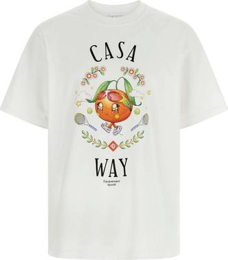 Casablanca Hombre, Camisetas, Blanco, Talla: M