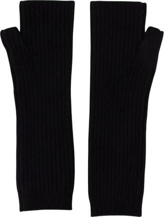Zadig&Voltaire Mity Mittens - Dames - Handschoenen - Zwart - ONE Size - Wol - Accessoires