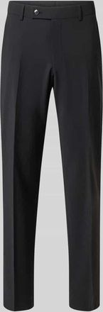 Daniel Hechter Anzughose aus Schurwolle-Mix mit B&uuml;gelfalten in Black, Gr&ouml;&szlig;e 24