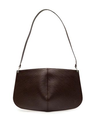 Louis Vuitton 2001 Epi Demi Lune Pochette shoulder bag - Marrone