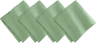 Villeroy & Boch Set Of 4 La Classica Luxury Linen Fabric Napkins