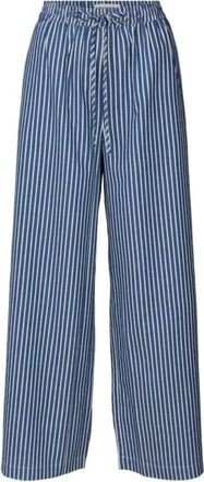 Lollys Laundry Broek - Dames - Broeken - Blauw - Maat: 2XL