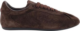 Dolce & Gabbana Schoenen, Dames, Bruin, 37 1/2 EU, Leer, Soft Ballet Sneakers