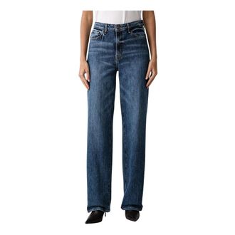 Guess Vaqueros rectos de tiro alto - Jeans - Mujer - Azul - W29 L34