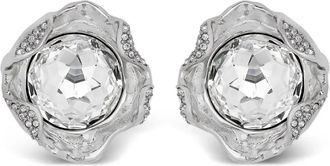 Oscar De La Renta Orecchini con cristalli - Argento