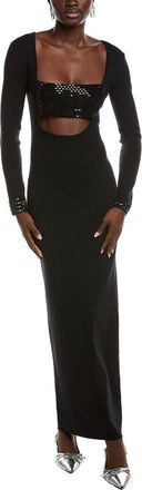 Retrofête Raelle Knit Cashmere-Blend Maxi Dress