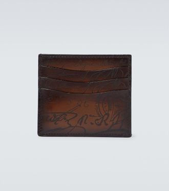 Berluti Bambou Scritto cardholder