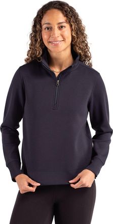 Cutter & Buck Roam Epic Versatility Recycled Womens Quarter Zip Pullover
