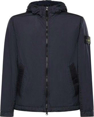 Stone Island Nylon Rep Jacket With Logo