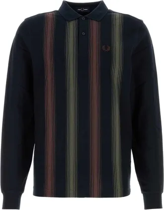 Fred Perry Embroidered Piquet Polo Shirt