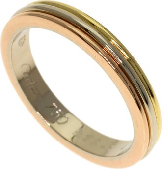 Cartier Yellow Gold (18K) Pink Gold (18K) White Gold (18K) Band Ring (Pre-Owned)