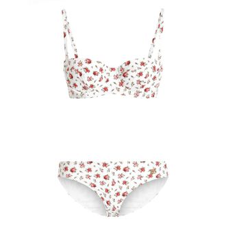 Dolce & Gabbana Floral-print Bikini