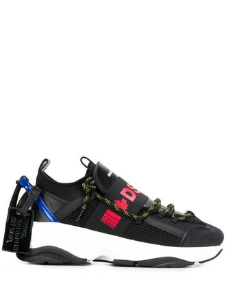 Dsquared2 Sneakers con pannelli e logo - Nero