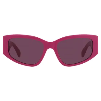 Balenciaga Violet Cat Eye Ladies Sunglasses BB0475S 004 56