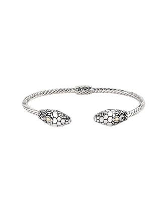 Samuel B. 18K & Silver Bangle