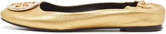 Tory Burch Ballerine in pelle metallizzata Pre-owned - Oro