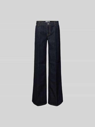 Victoria Beckham Jeans mit Ges&auml;&szlig;taschen in Jeansblau, Gr&ouml;&szlig;e 25