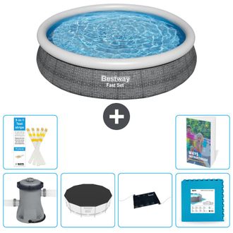 Bestway Piscina Bestway Fast Set Redonda - 366x76 Cm - 7-piezas S273