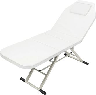 OEM Camilla De Masaje, Dise&ntilde;o Ajustable, Plegable Y Compacta, Blanca