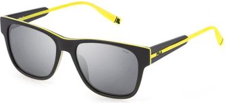 Fila SFI311V Polarized 6MYP Mens Sunglasses Grey Size 54