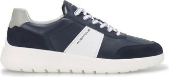 Ambitious Schoenen, Heren, Blauw, 46 EU, Leer, Comfort Sneaker