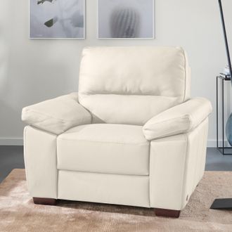 CALIA ITALIA Sessel »Gaia, hochwertiger, edler Ledersessel mit erstklassigem Sitzkomfort« in zwei hochwertigen Lederqualitäten