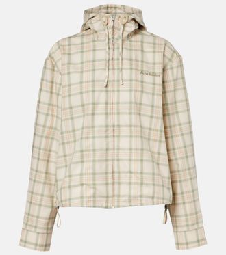 Acne Studios Checked cotton jacket