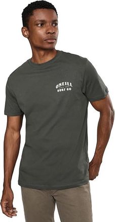 O'Neill Arch Classic Short Sleeve T-Shirts Mens T Shirt Dark Shadow : 2XL, Cotton
