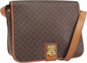 Celine Pre-owned Cross Body Bags, female, Brown, Size: ONE SIZE Pre-owned Vintage Cross Body Bag