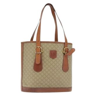 Celine Pre-owned Plastic Tote Bag - Dames - Vintage Shopper - Beige - ONE Size - Vintage