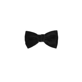 Saint Laurent Bowties, male, Black, Size: ONE SIZE Yves Bow Tie