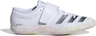adidas Mens Adizero Throws Lace-Up Running Spikes in Ftwr White - Size UK 15