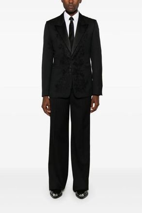 Givenchy Peak Lapel Jacket Slim Fit Black, Brand Size 54 (US Size 44)
