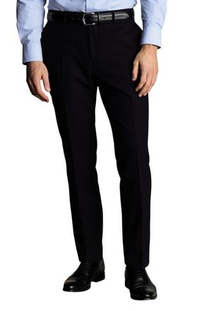 CHARLES TYRWHITT Ultimate Suit Trousers in Dark Navy at Nordstrom, Size 32 X 32