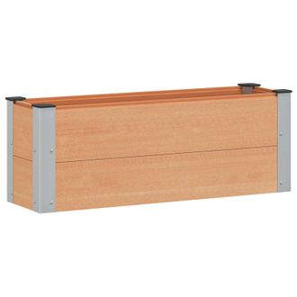 vidaXL Arriate Elevado Marr&oacute;n 100 X 30 X 36 Cm Vidaxl
