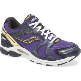 Saucony ProGrid Triumph 4 Sneaker in Purple/Gold at Nordstrom Rack, Size 11.5 Womens / 10 Mens