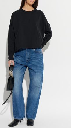 STUDIO NICHOLSON Loop Blouse, Womens, Black