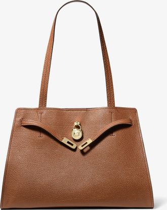 Michael Kors Hamilton Moderne Large Leather Tote Bag