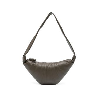 Christophe Lemaire Medium Croissant Knot-detail Shoulder Bag