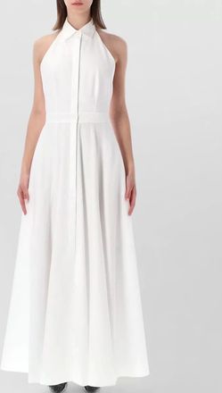 Ralph Lauren sleeveless halter day dress long skirt