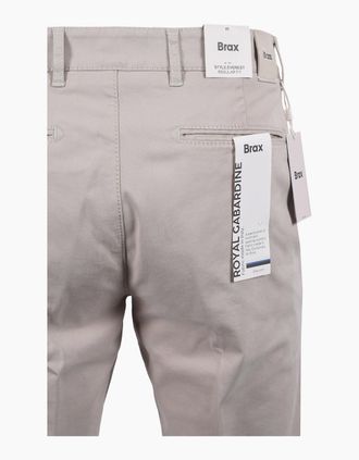 Brax Mens BRAX EVEREST CHINO STONE - Cream - Size: 40